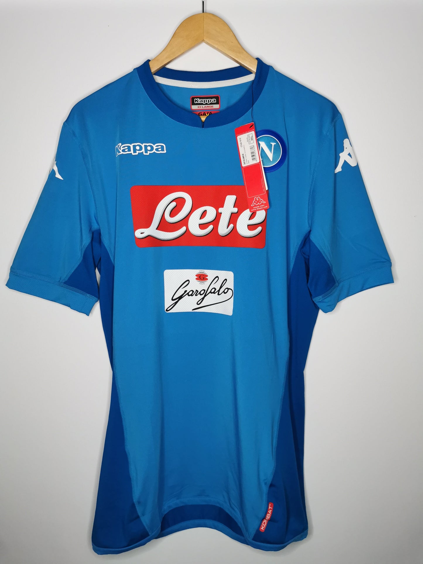 2017 Napoli Home 'Jorginho 8', XX Large (fits X Large), BNWT