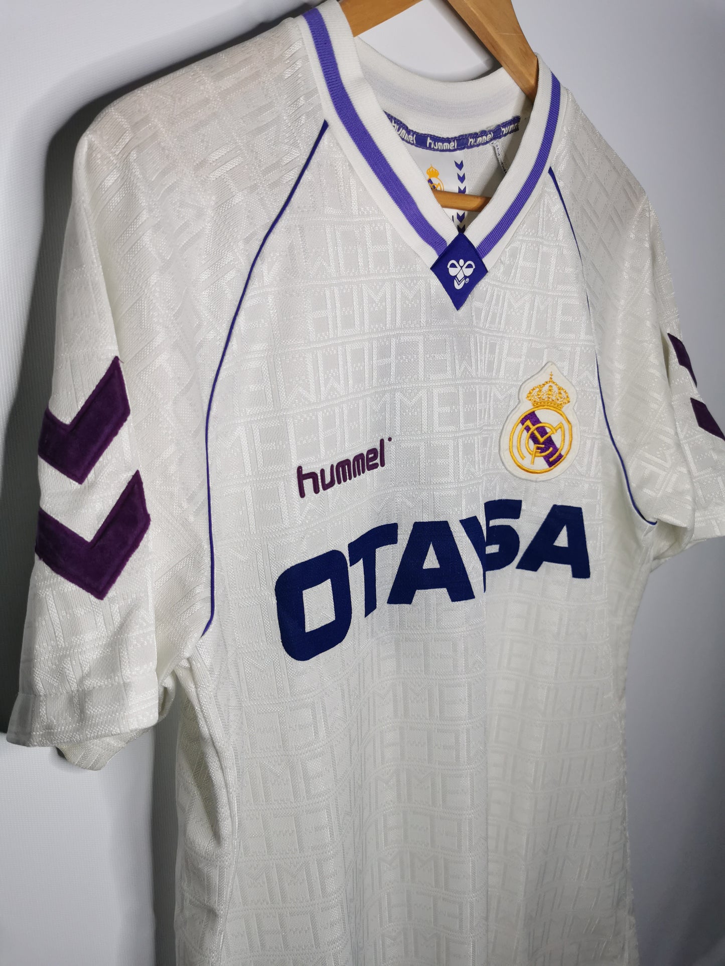 1991 Real Madrid Home Michel UEFA Cup Match Worn vs Utrecht (23 Oct 1991)