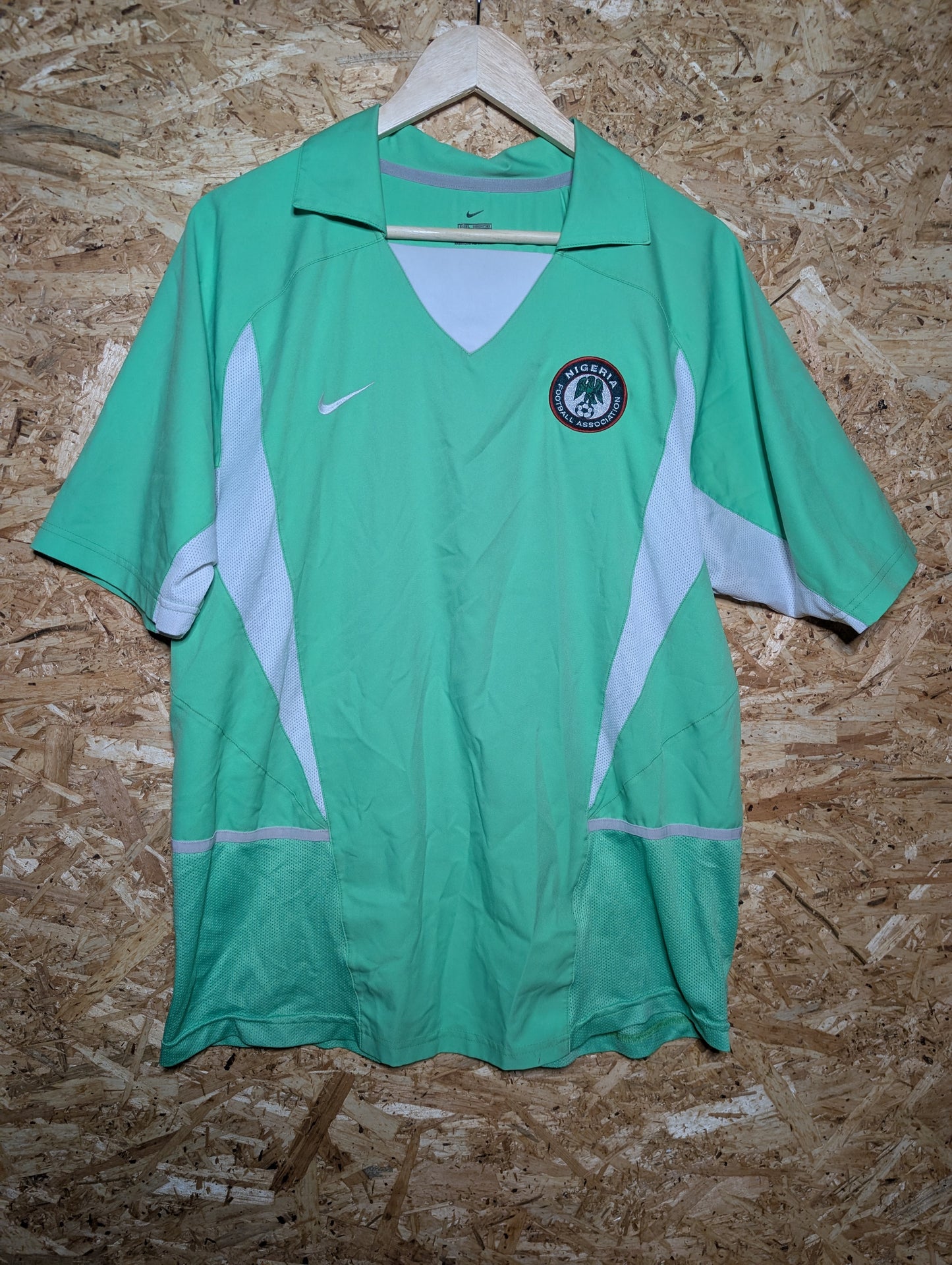 Authentic Nigeria 2002 Nike Home Authentic Football Shirt - Image 1