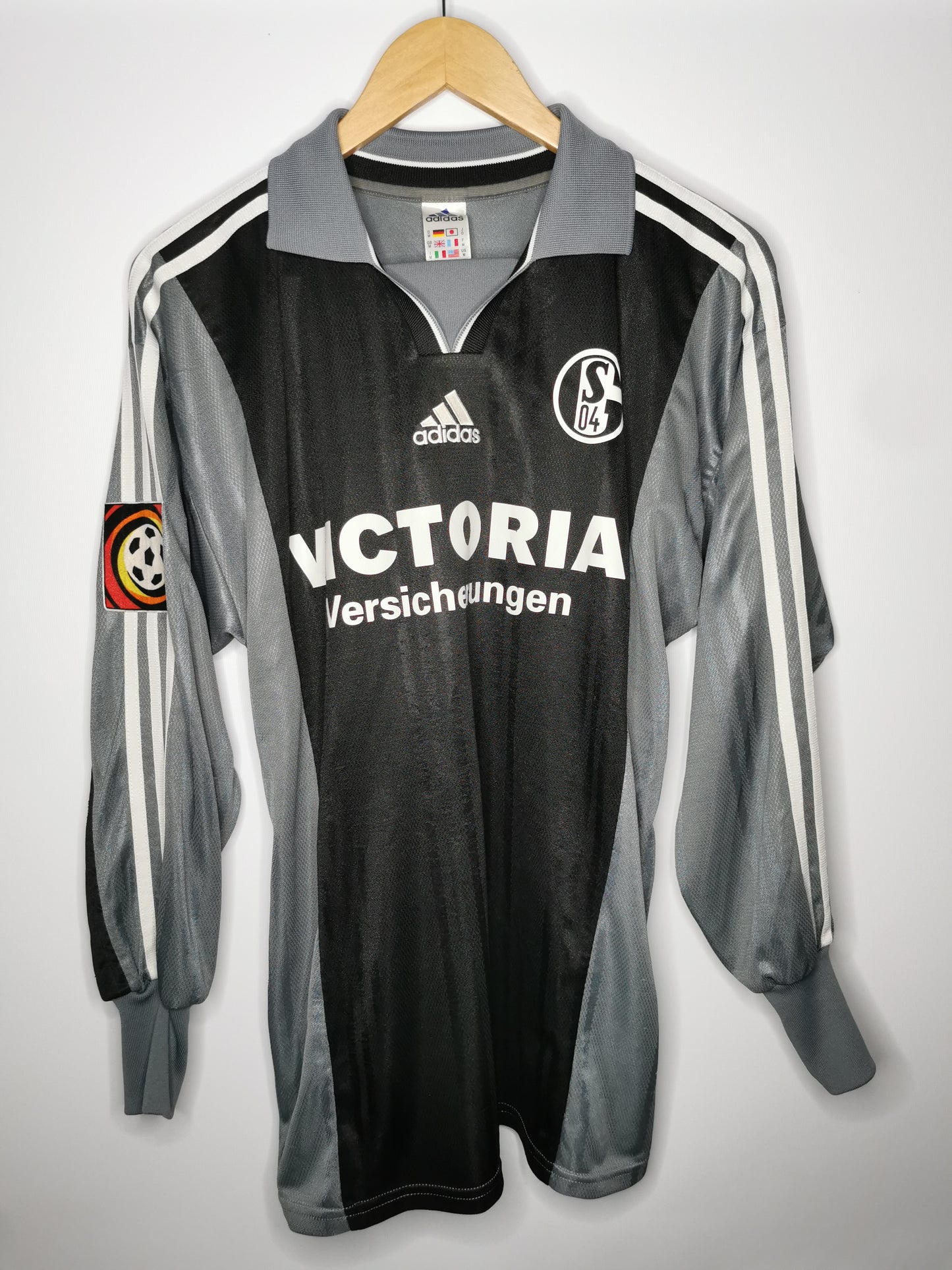 2001 Schalke Goalkeeper Long Sleeve '#1', Medium