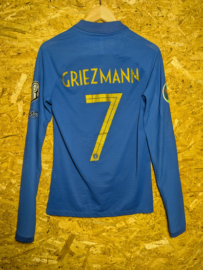Authentic France 2019 Nike Home Centenary Limited Edition Long Sleeve 'Griezmann 7' Player Spec Football Shirt - Image 2