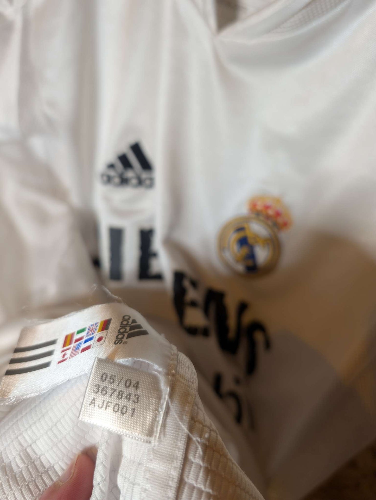 2004 Real Madrid Home Player Spec 'Ronaldo 9', Medium