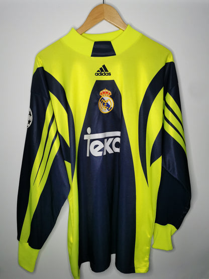 1999 Real Madrid Goalkeeper Long Sleeve 'Casillas 27', Large