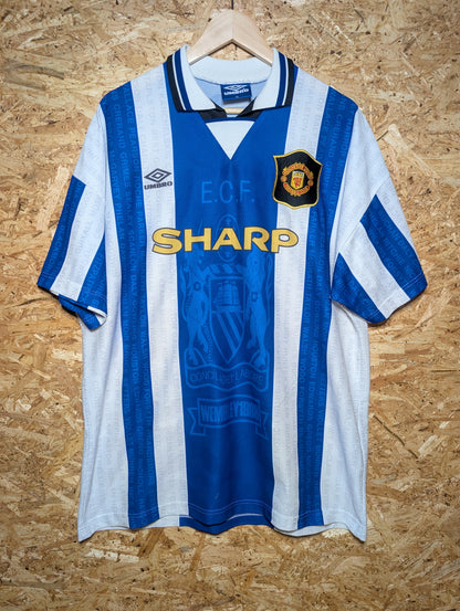 Manchester United Third 1994 Umbro Authentic Football Shirt, X Large