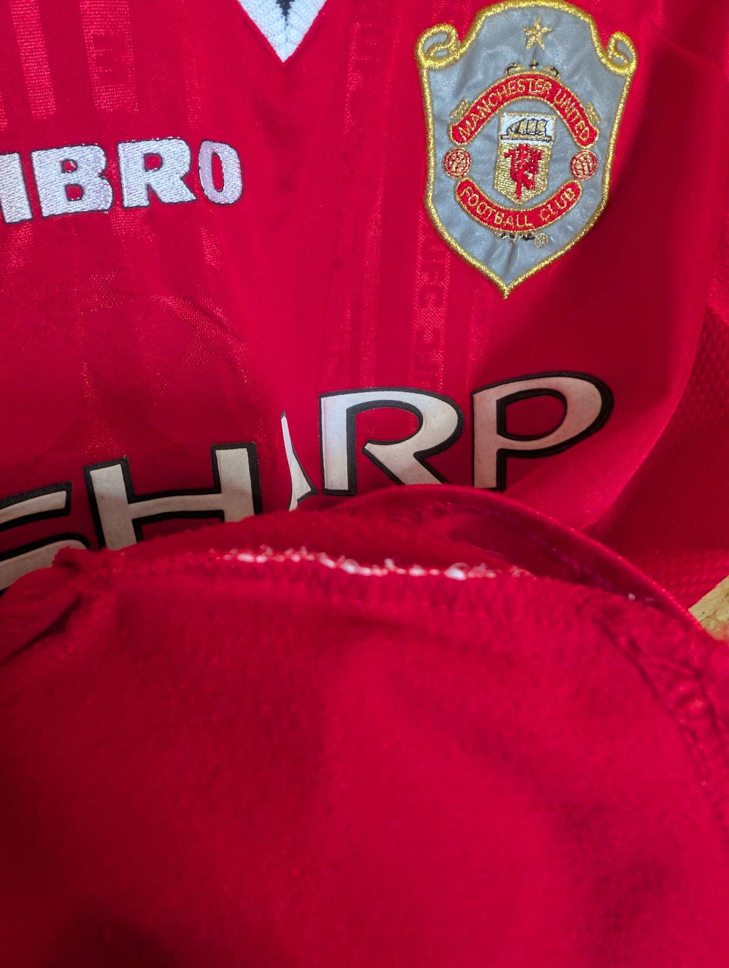 1999 Man United European Home (1 Star), Large