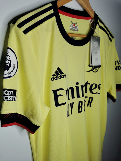 2021 Arsenal Away Bukayo Saka Premier League Kitroom Issued, Size 6 (Medium), BNWT