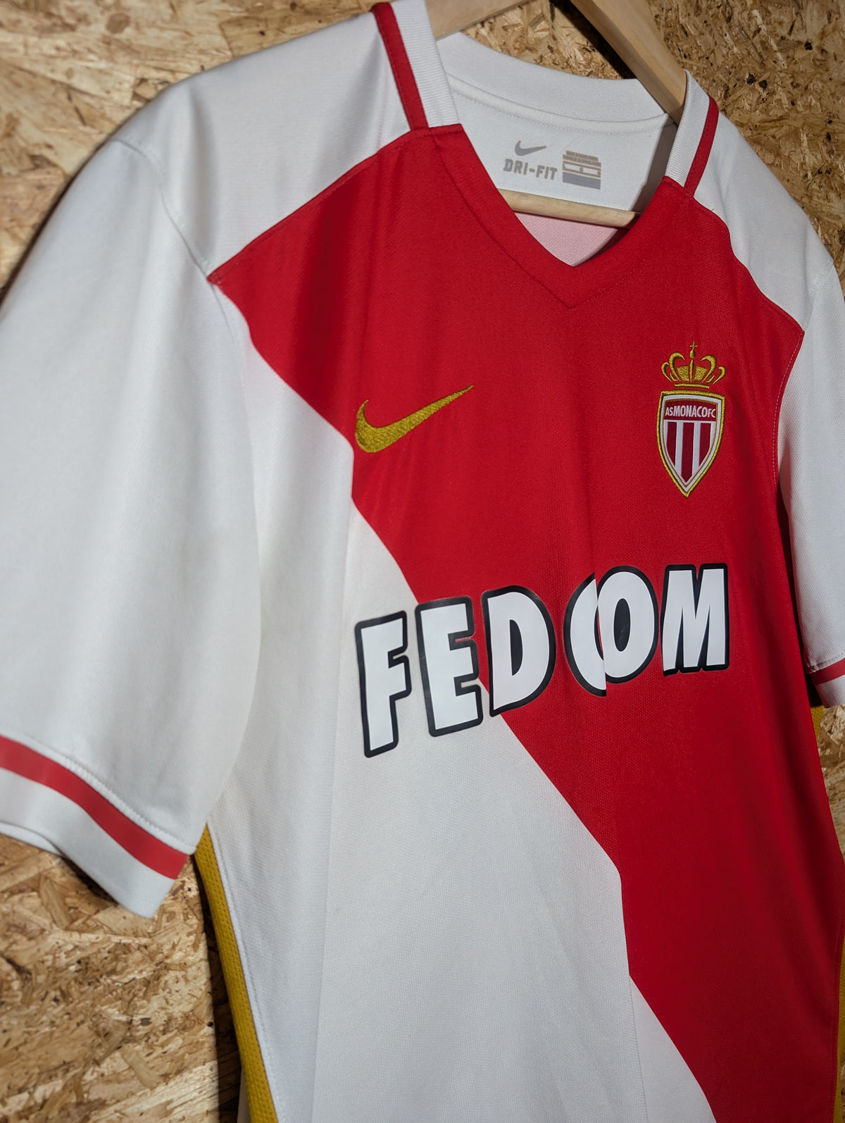 Authentic Monaco 2015 Nike Home Football Shirt 'Mbappé 29', Large (Image 3)