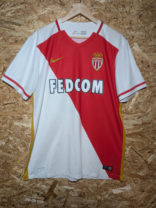 Authentic Monaco 2015 Nike Home Football Shirt 'Mbappé 29', Large (Image 1)