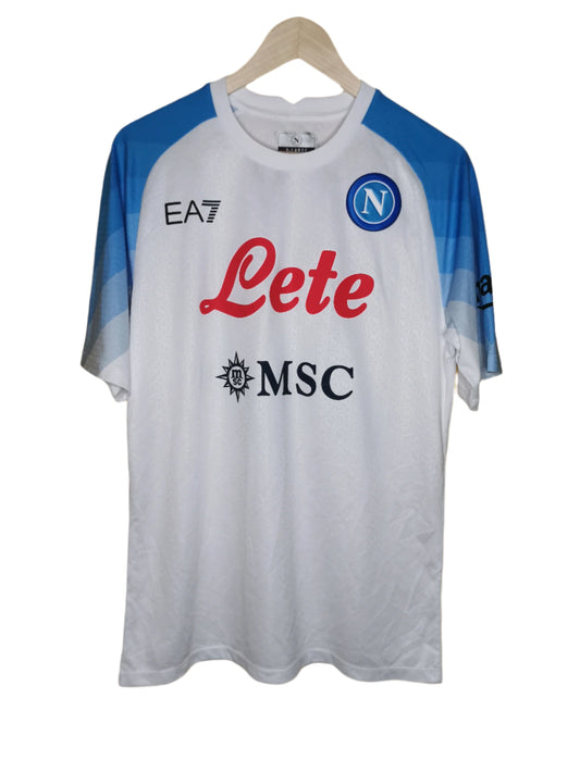2022 Napoli Away Player Spec 'Kvaratskhelia 77', X Large (fits Large)