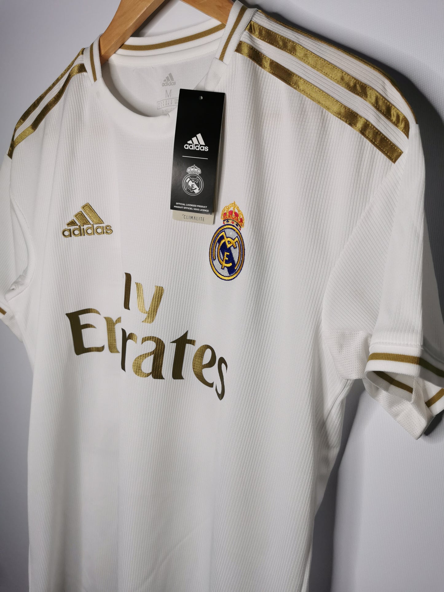 2019 Real Madrid Home 'Vinicius Jr. 25', BNWT, Medium
