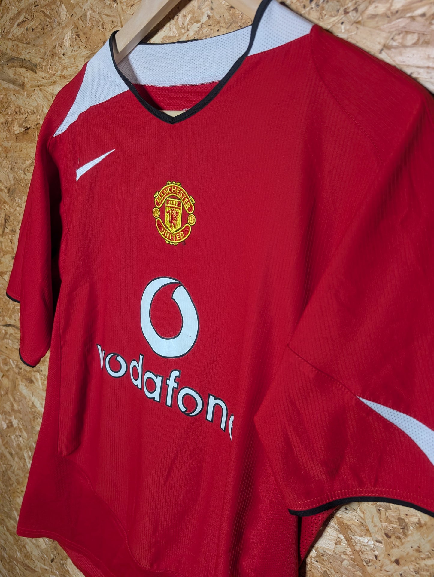 Manchester United Home 2004 Nike Authentic Football Shirt 'V. Nistelrooy 10', Medium