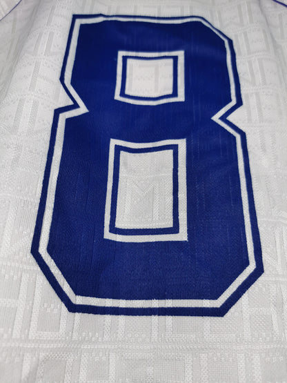 1991 Real Madrid Home Michel UEFA Cup Match Worn vs Utrecht (23 Oct 1991)