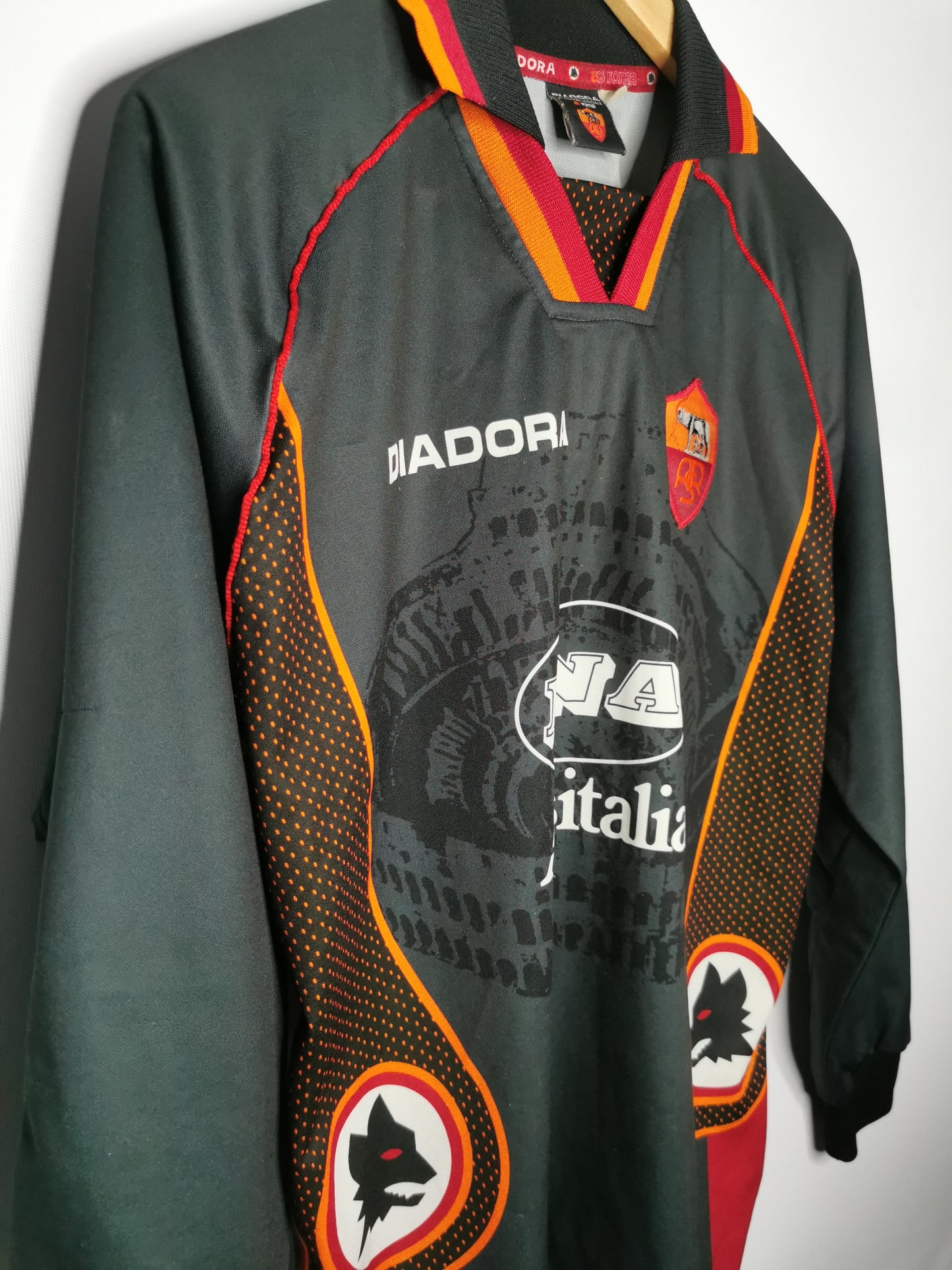 1997 Roma Goalkeeper Long Sleeve '#1', Medium