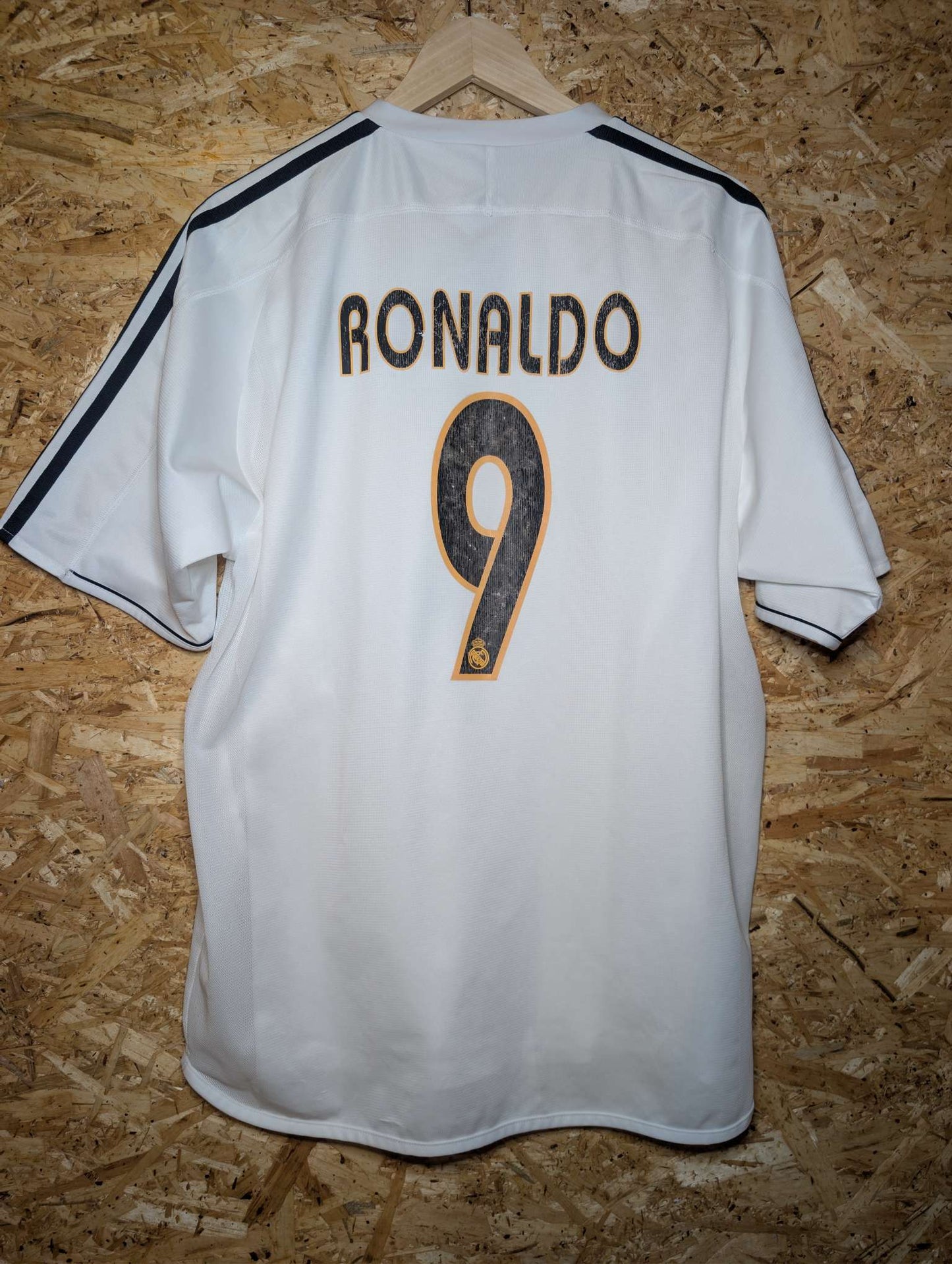 2003 Real Madrid Home Player Spec 'Ronaldo 9', Large