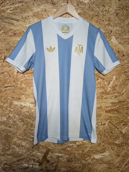 Authentic Argentina 2025 Adidas Home 50th Anniversary Authentic Football Shirt - Image 1