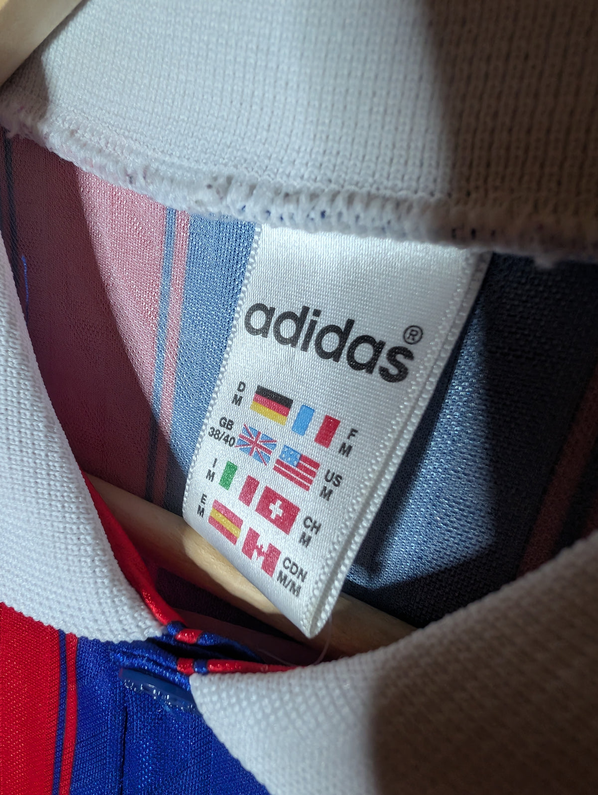 Authentic Bayern Munich 1995 Adidas Home Football Shirt 'Klinsmann 18' (Image 5)