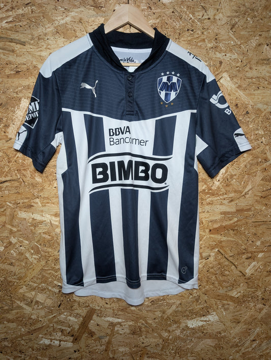 Authentic Monterrey 2015 Puma Blue and White Home Football Shirt (Image 1)