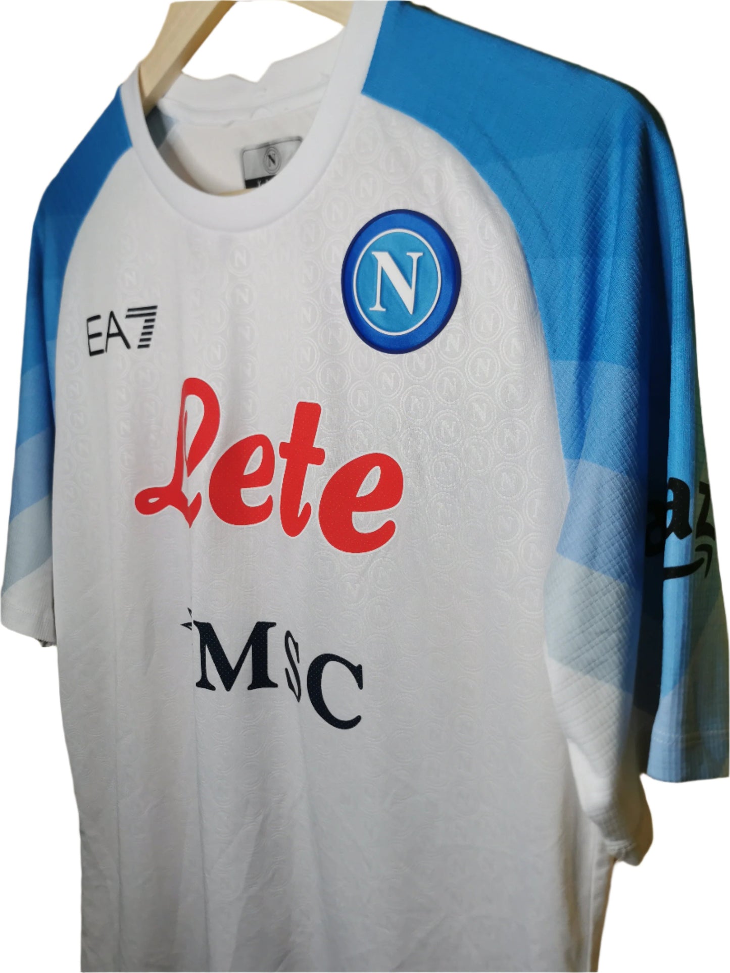 2022 Napoli Away Player Spec 'Kvaratskhelia 77', X Large (fits Large)