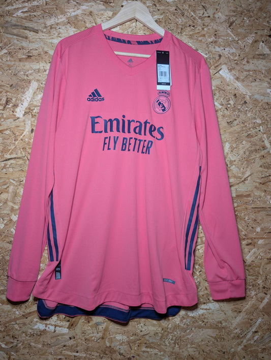 2020 Real Madrid Away Long Sleeve Player Spec, X Large, BNWT