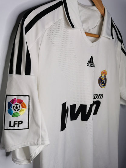 2008 Real Madrid Home 'Sergio Ramos 4', Medium