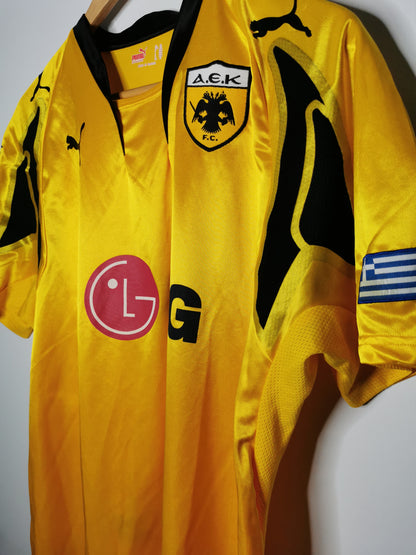 2007 AEK Athens Home, X Large (fits Large)
