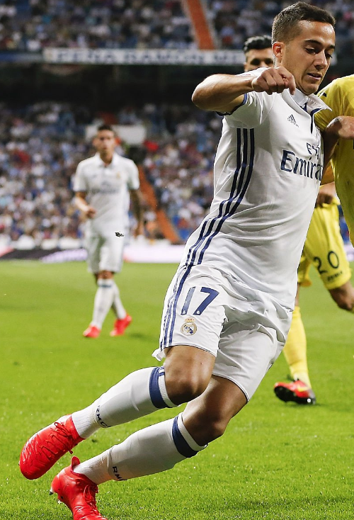 2016 Real Madrid Home Match Worn 'Vazquez 17' vs Villarreal
