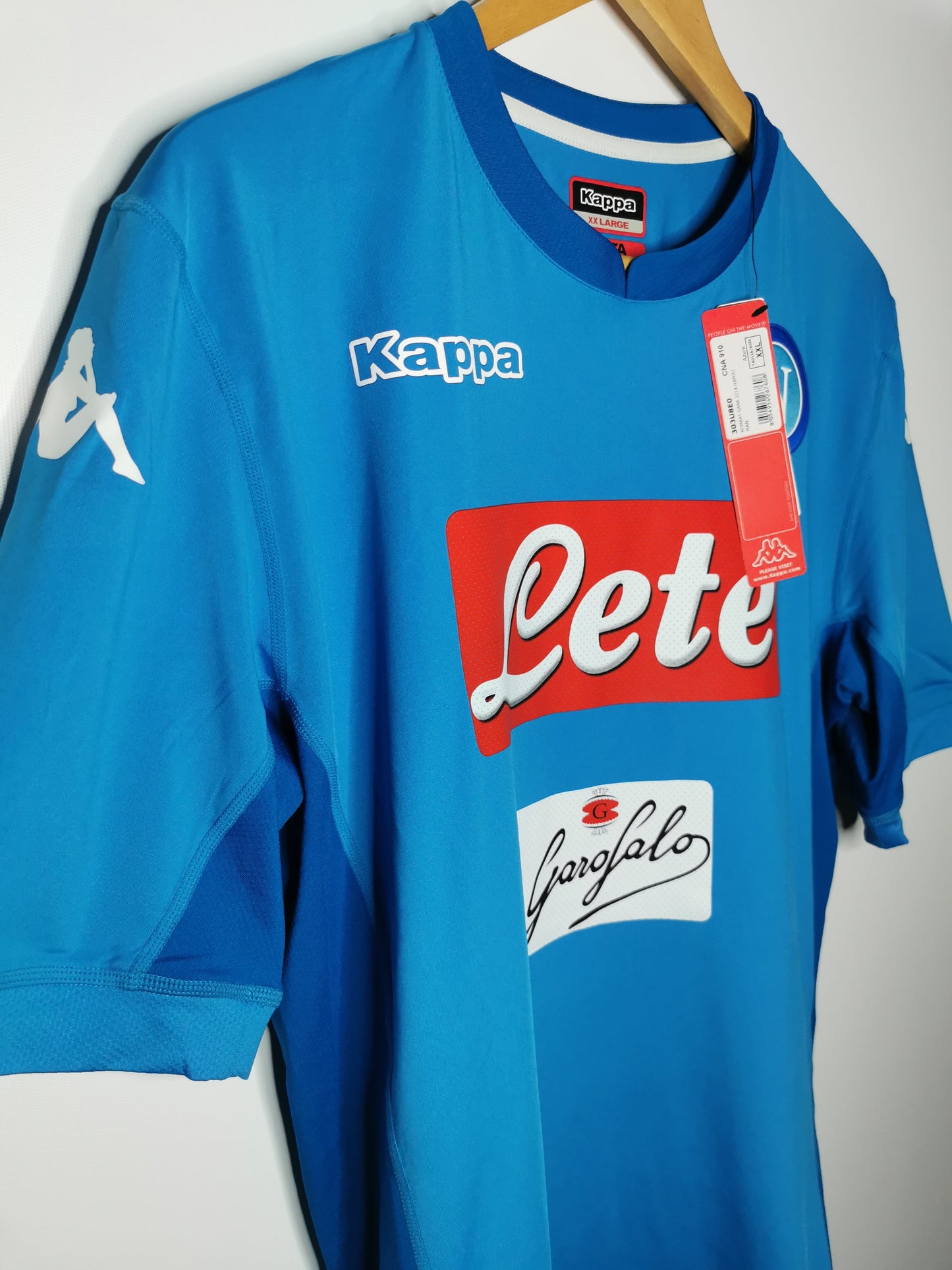 2017 Napoli Home 'Jorginho 8', XX Large (fits X Large), BNWT