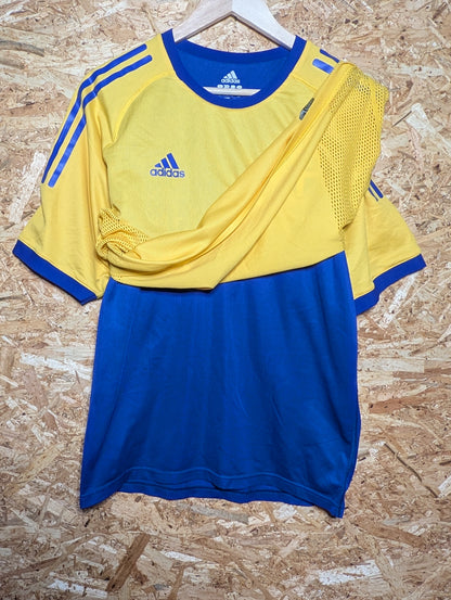 Authentic Sweden 2002 Adidas Home Kitroom Issue Football Shirt - Image 3