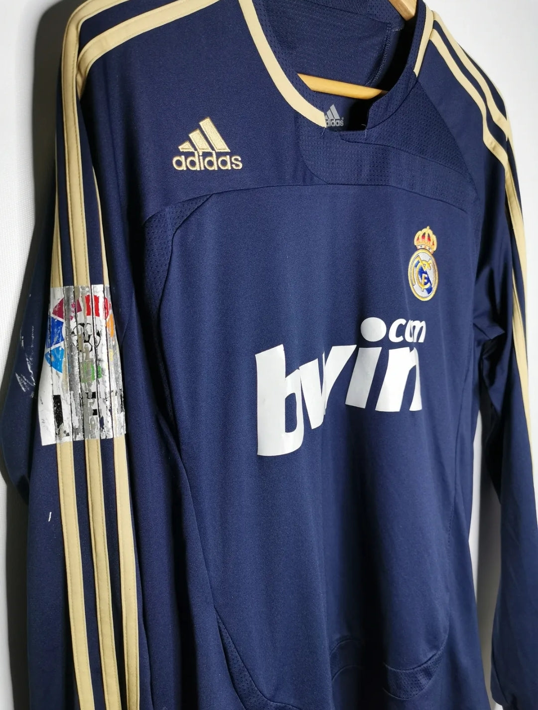 2007 Real Madrid Away Long Sleeve Match Worn 'v. Nistelrooy 17' vs Real Murcia