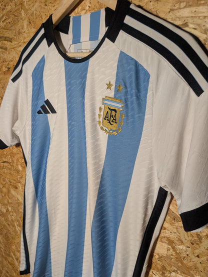 Authentic Argentina 2022 Adidas Home Player Spec Football Shirt - Image 4