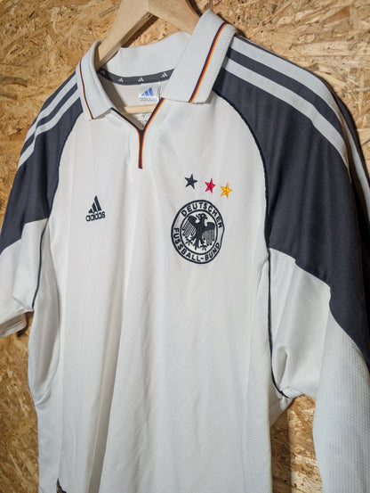 Authentic Germany 2000 Adidas Home Authentic Football Shirt - Image 4