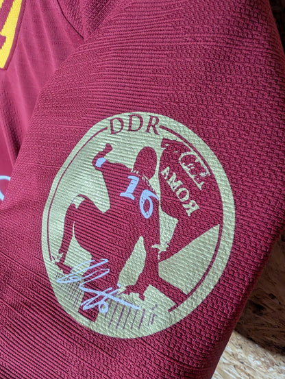 Authentic Roma 2019 Nike Player Spec Home Football Shirt 'De Rossi 16' (Image 5)