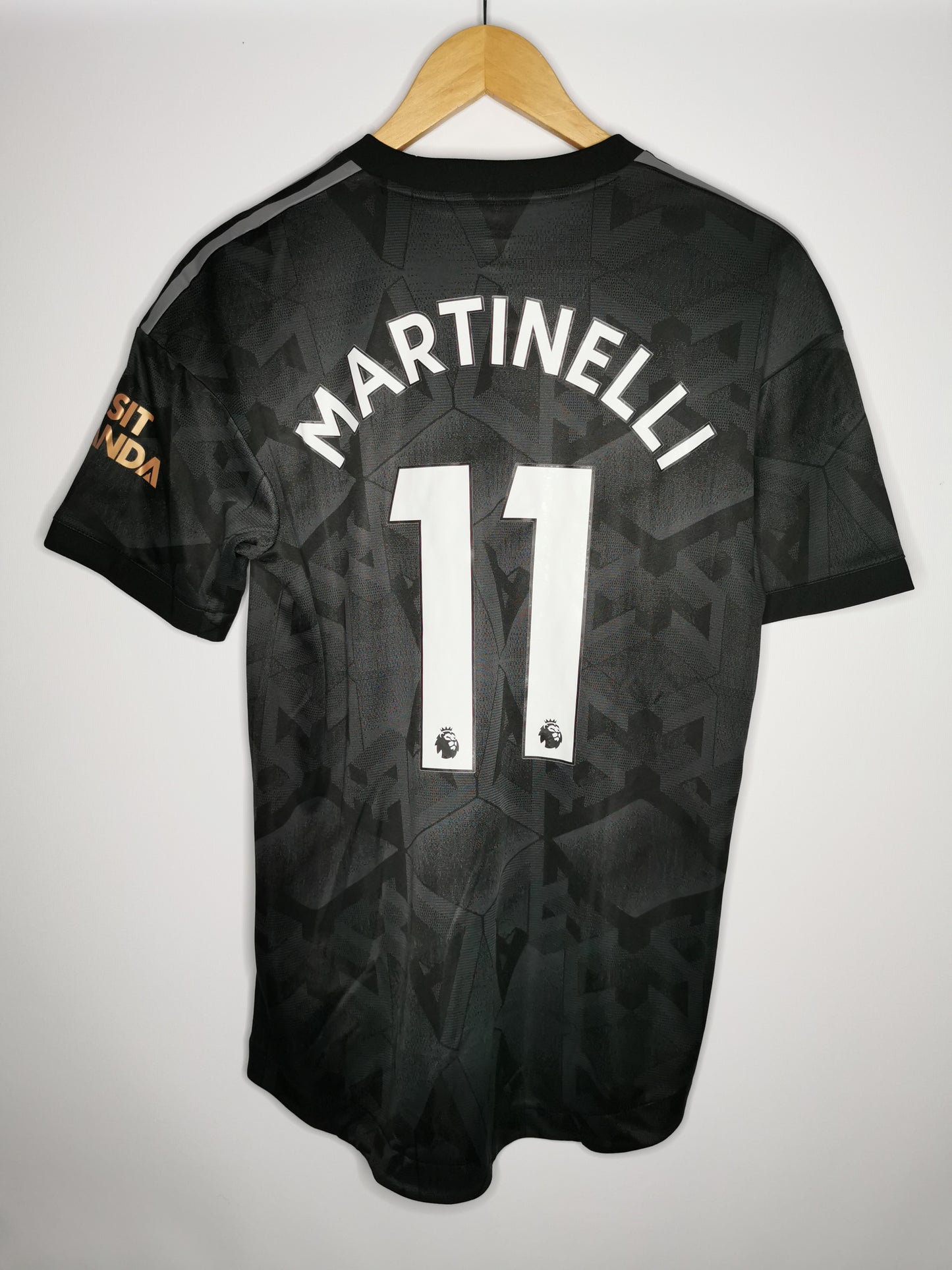 2022 Arsenal Away Martinelli Premier League Kitroom Issue, Medium