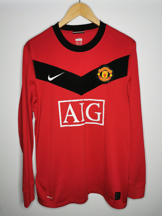 2009 Man United Home Long Sleeve, Medium