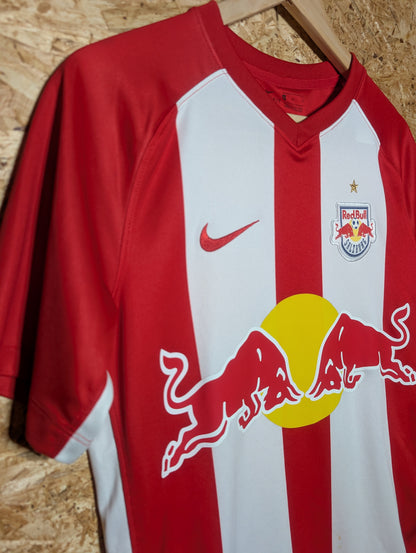 Authentic Red Bull Salzburg 2019 Nike Home Football Shirt 'Haaland 30' (Image 3)