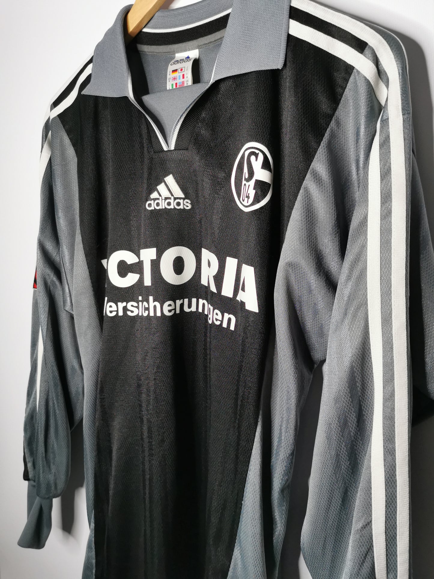 2001 Schalke Goalkeeper Long Sleeve '#1', Medium