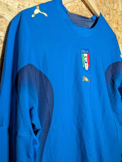 2006 Italy Home Long Sleeve Player Spec, Large (fits Medium)