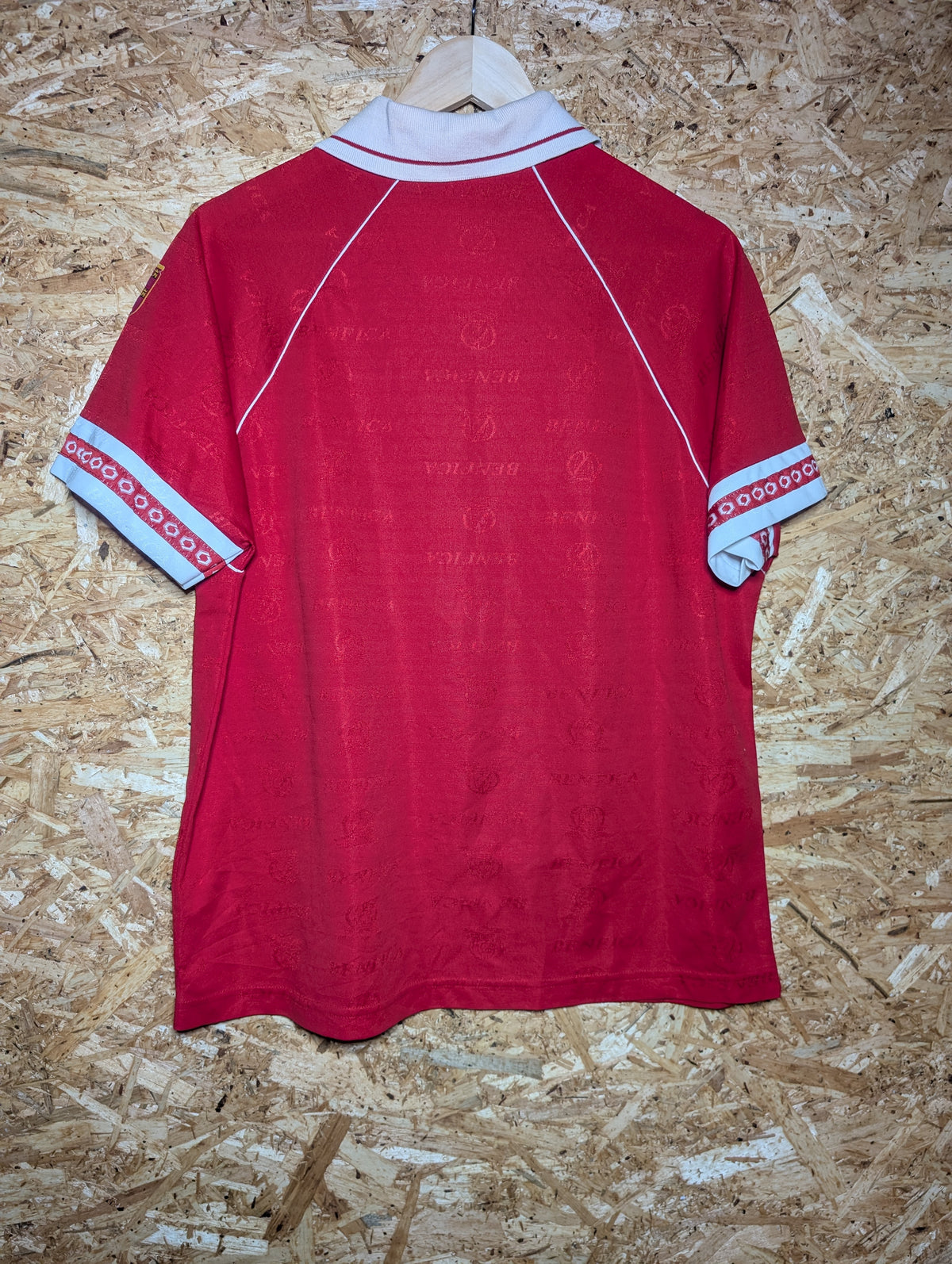 Authentic Benfica 1994 Olympic Red Home Football Shirt, Medium (Image 2)