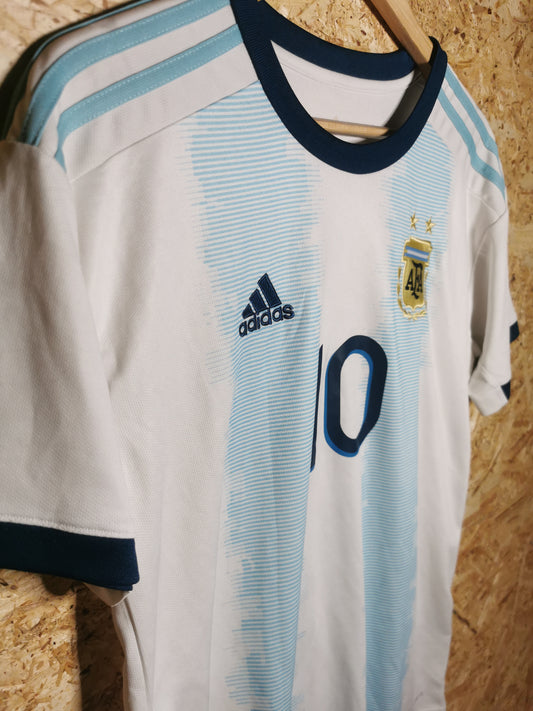 Authentic 2019 Argentina Home 'Messi 10' (Image 2)