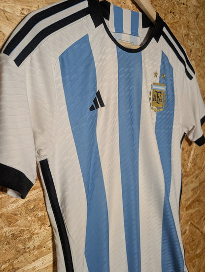 Authentic Argentina 2022 Adidas Home Player Spec Football Shirt - Image 3