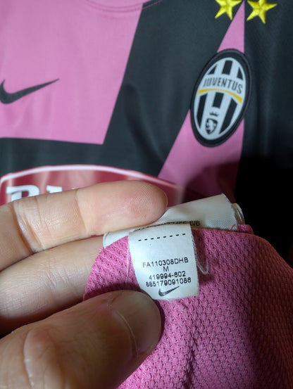 Authentic Juventus 2011 Nike Pink Away Football Shirt 'Marchisio 8' (Image 5)