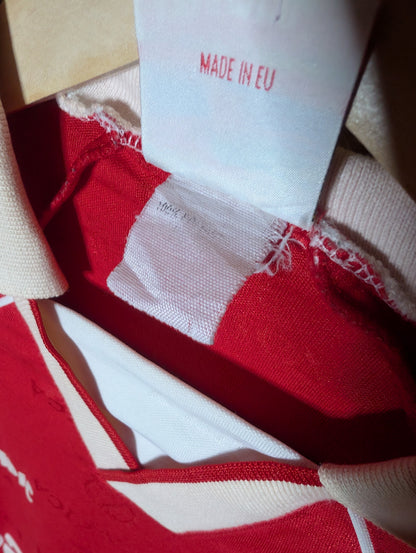 Authentic Benfica 1994 Olympic Red Home Football Shirt, Medium (Image 5)
