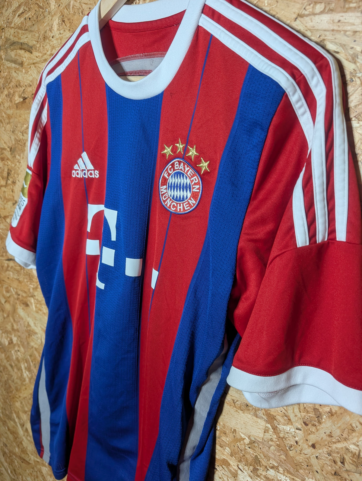 Authentic Bayern Munich 2014 Adidas Home Football Shirt 'Schweinsteiger 31' (Image 4)