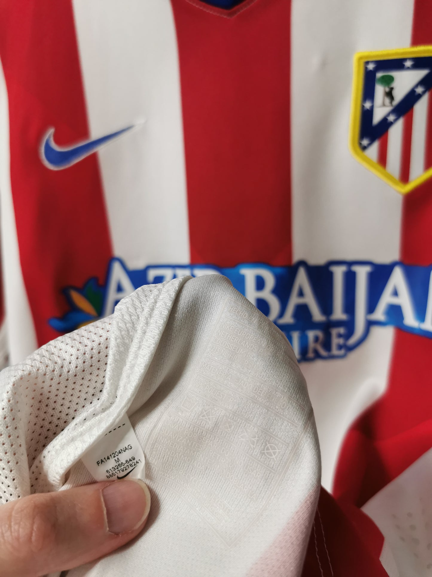 2015 Atletico Madrid Home Player Spec 'Griezmann 7', Medium