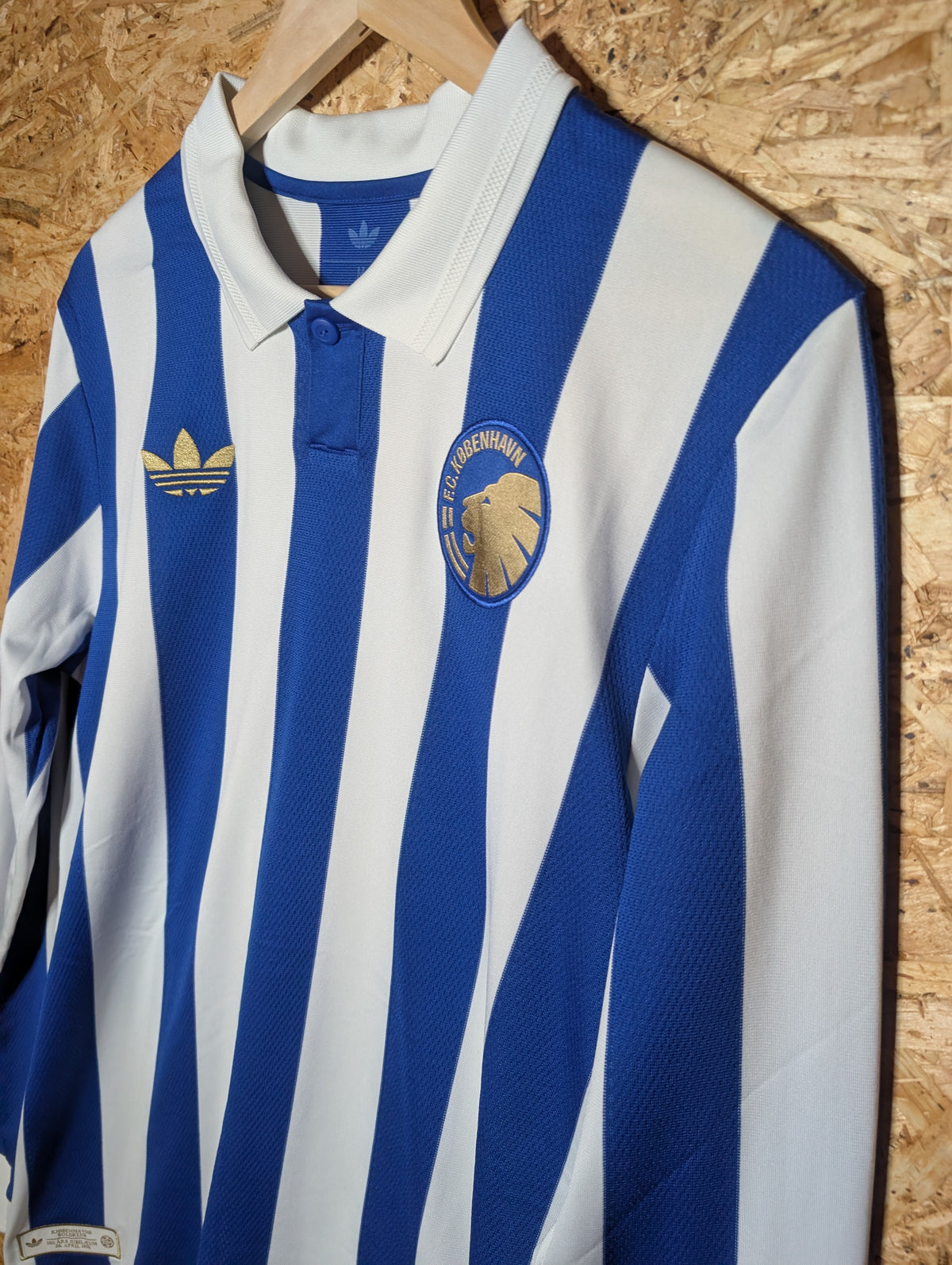 Authentic Copenhagen 2025 Adidas Long Sleeve Fourth Football Shirt (Image 4)