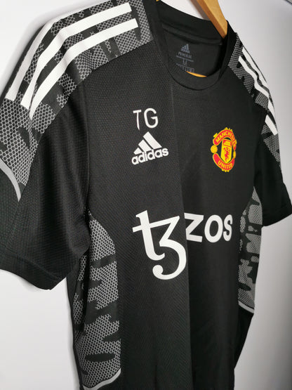 2021 Man United Staff Issued Training Tee, Medium