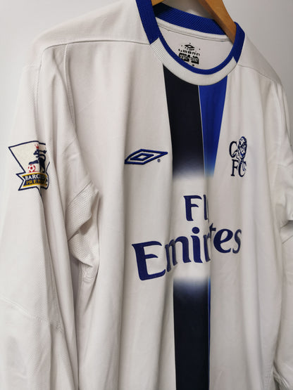 2003 Chelsea Away Long Sleeve 'Crespo 21', Medium
