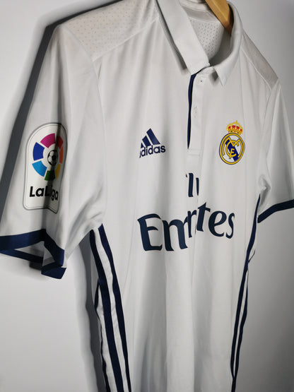 2016 Real Madrid Home Match Worn 'Vazquez 17' vs Villarreal