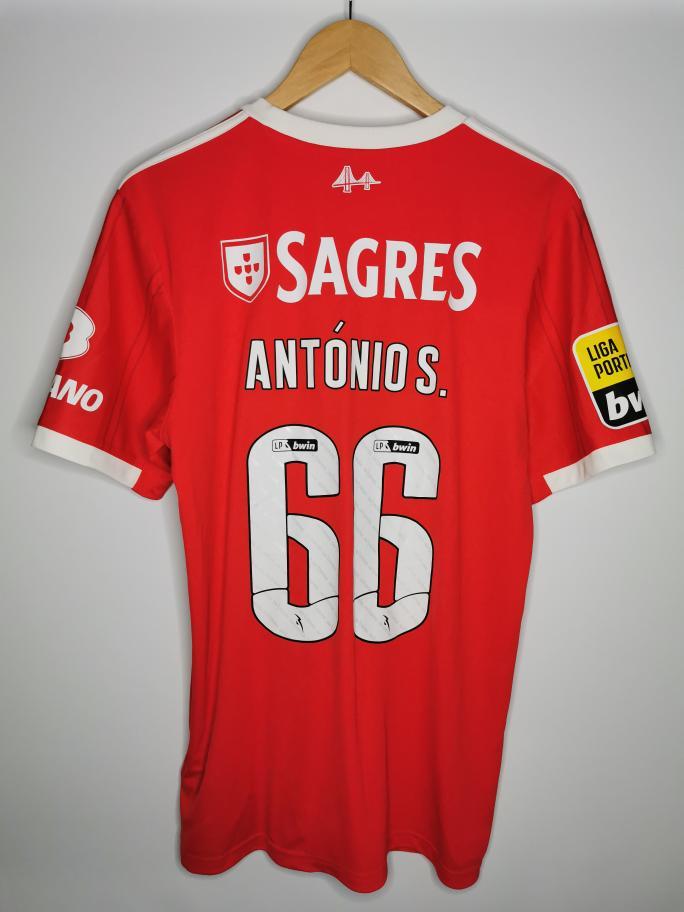 2022 Benfica Home matchworn 'Antonio Silva 66' from Momento