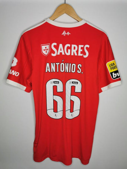 2022 Benfica Home matchworn 'Antonio Silva 66' from Momento
